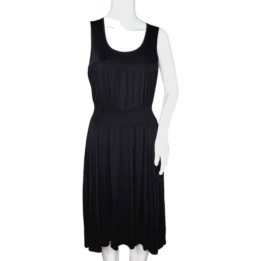 Anthropologie Girls from Savoy Dress Womens XS Black Fit & Flare Minimalist